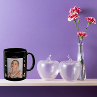 Thumbnail for Personalized Black Photo Love Mug – A Unique Gift for Your Special Someone