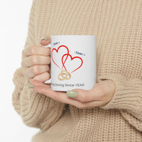 Thumbnail for Forever Together Personalized Husband and Wife Gift Mug – A Daily Reminder to your Spouse of Your Love Story