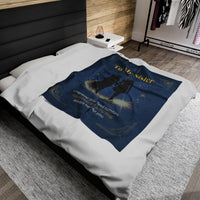 Thumbnail for Personalized Velveteen Plush Blanket – For Sisters or Besties with Personalized Names and Stunning Celestial Design