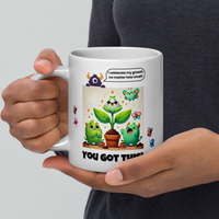 Thumbnail for Monster Gardening Squad Motivation Mug – Whimsical Affirmations for Growth and Nurturing for All Ages